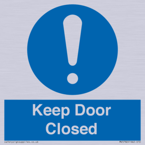 Keep Door Closed